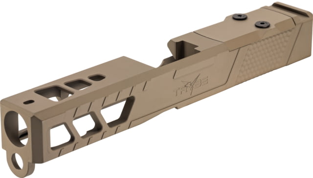 TRYBE Defense TRYBE Defense Pistol Slide Glock 19 Gen 3 Venom Cut Version 2 FDE Cerakote - Trybe Defense