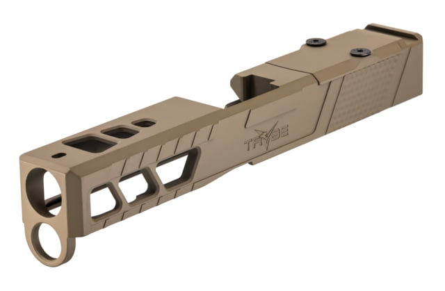 TRYBE Defense TRYBE Defense Pistol Slide Glock 19 Gen 4 RMR Cut Version 2 FDE Cerakote - Trybe Defense