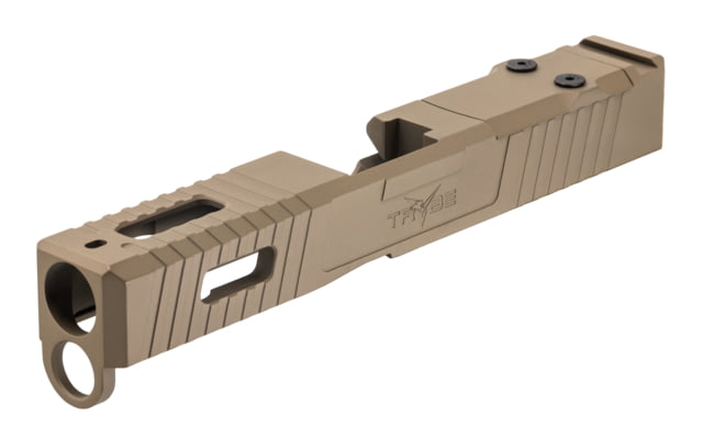 TRYBE Defense TRYBE Defense Pistol Slide Glock 19 Gen 4 Venom Cut Version 1 FDE Cerakote - Trybe Defense