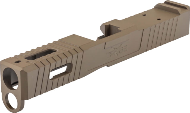 TRYBE Defense TRYBE Defense Pistol Slide Glock 19 Gen 4 Viper Cut Version 1 FDE Cerakote No Base Plate Included - Trybe Defense