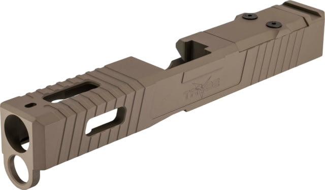TRYBE Defense TRYBE Defense Pistol Slide Glock 19 Gen 4 Viper Cut Version 1 FDE Cerakote - Trybe Defense