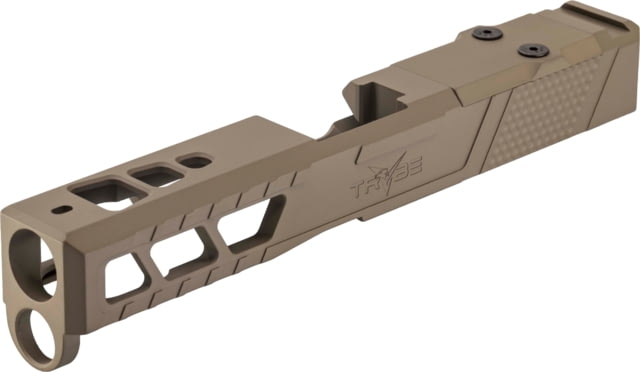TRYBE Defense TRYBE Defense Pistol Slide Glock 19 Gen 4 Viper Cut Version 2 FDE Cerakote - Trybe Defense