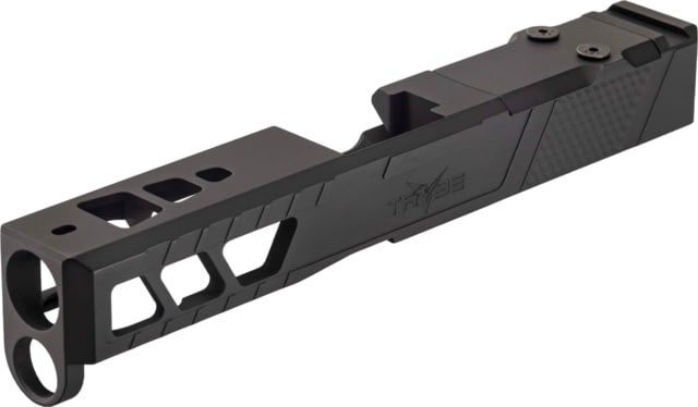 TRYBE Defense TRYBE Defense Pistol Slide Glock 19 Gen 5 DeltaPoint Pro Cut Version 2 Black Cerakote - Trybe Defense