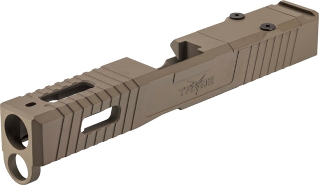 USED TRYBE Defense TRYBE Defense Pistol Slide Glock 19 Gen 5 RMR Cut Version 1 FDE Cerakote SLDG19G5RMR-FDE - Trybe Defense