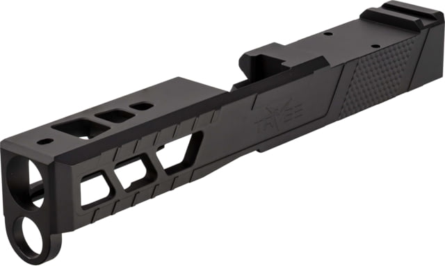 TRYBE Defense Pistol Slide Glock 19 Gen 5 RMR Cut Version 2 Black Cerakote No Base Plate Included - TRYBE Defense