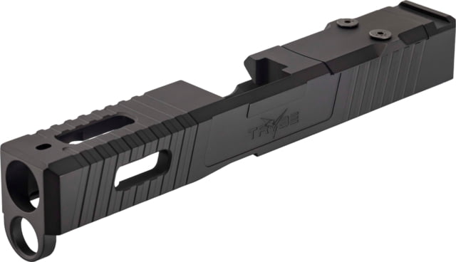 TRYBE Defense TRYBE Defense Pistol Slide Glock 19 Gen 5 Venom Cut Version 1 Black Cerakote - Trybe Defense