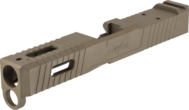 TRYBE Defense TRYBE Defense Pistol Slide Glock 19 Gen 5 Venom Cut Version 1 FDE Cerakote - TRYBE Defense