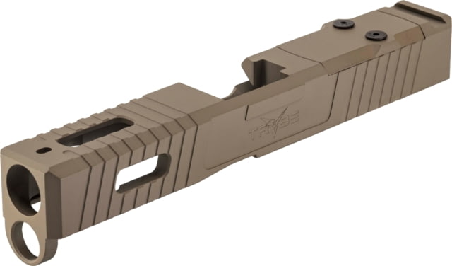 TRYBE Defense TRYBE Defense Pistol Slide Glock 19 Gen 5 Venom Cut Version 1 FDE Cerakote - Trybe Defense