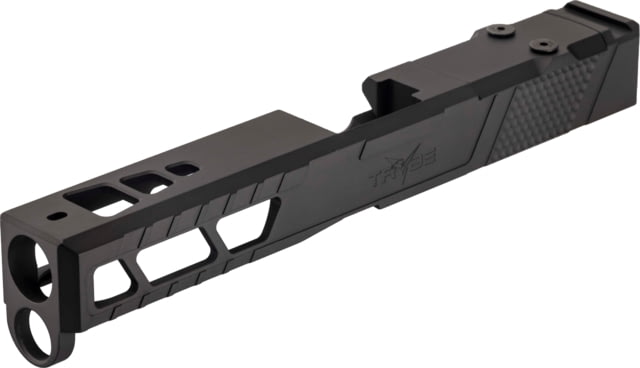 TRYBE Defense TRYBE Defense Pistol Slide Glock 19 Gen 5 Venom Cut Version 2 Black Cerakote - Trybe Defense