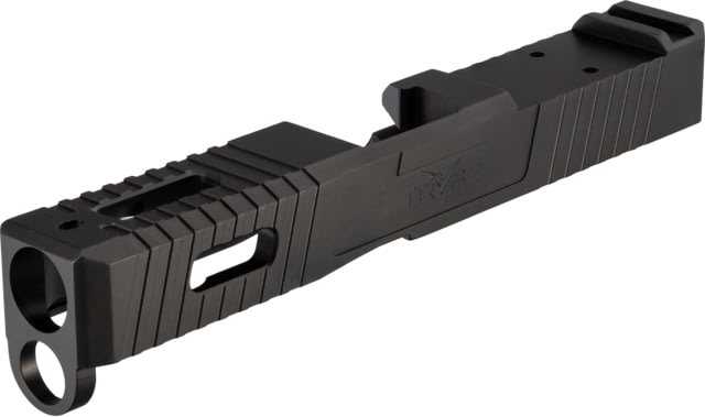 TRYBE Defense TRYBE Defense Pistol Slide Glock 19 Gen 5 Viper Cut Version 1 Black Cerakote - TRYBE Defense