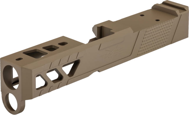 TRYBE Defense Pistol Slide Glock 26 Gen 3/4 DeltaPoint Pro Cut Version 2 FDE Cerakote No Base Plate Included - Trybe Defense