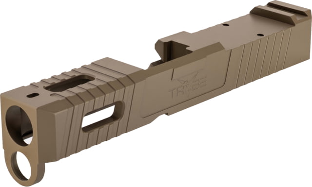 TRYBE Defense TRYBE Defense Pistol Slide Glock 26 Gen 3/4 RMR Cut Version 1 FDE Cerakote Base Plate Not Included