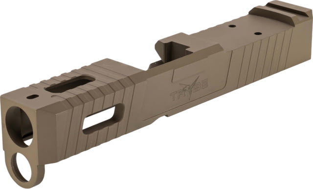 TRYBE Defense TRYBE Defense Pistol Slide Glock 26 Gen 3/4 Venom Cut Version 1 FDE Cerakote Base Plate Not Included - Trybe Defense