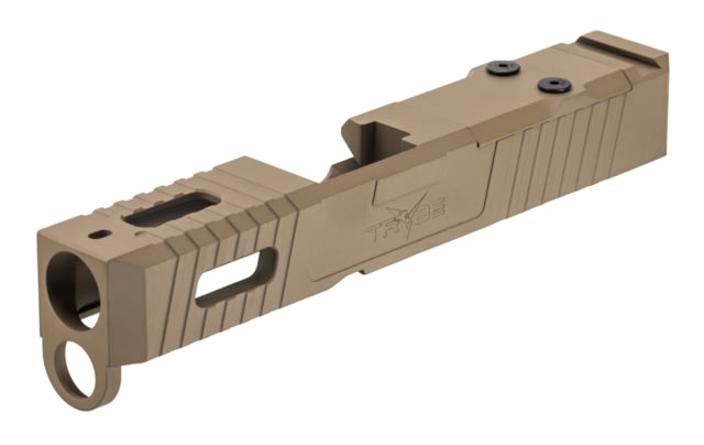 TRYBE Defense TRYBE Defense Pistol Slide Glock 26 Gen 3/4 Venom Cut Version 1 FDE Cerakote - Trybe Defense