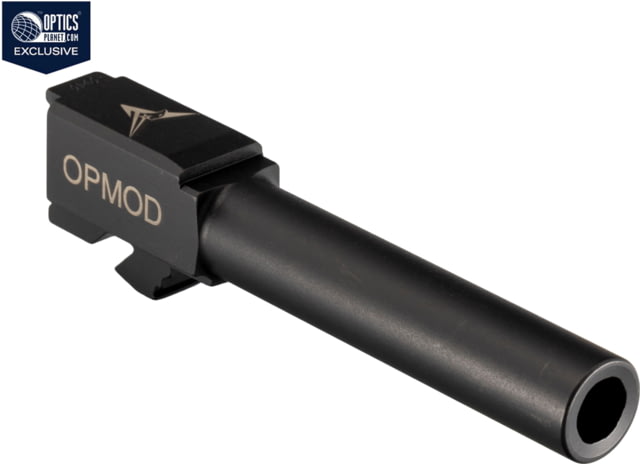 EDEMO Trybe OPMOD Pistol Barrel Glock G19 Gen 1-5 1-10 Twist Non-Threaded Black Nitride Finish  EDEMO8 - Opmod