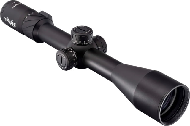 TRYBE Optics HIPO Rifle Scope 6-24x50mm 30mm Tube FFP PLR-25 MOA Reticle Black - Trybe Optics