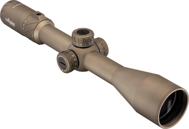 TRYBE Optics HIPO Rifle Scope 6-24x50mm 30mm Tube FFP PLR-25 MOA Reticle Flat Dark Earth - Trybe Optics