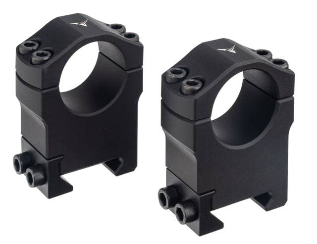 TRYBE Optics Advanced Scope Rings 1 inch High Black - Trybe Optics