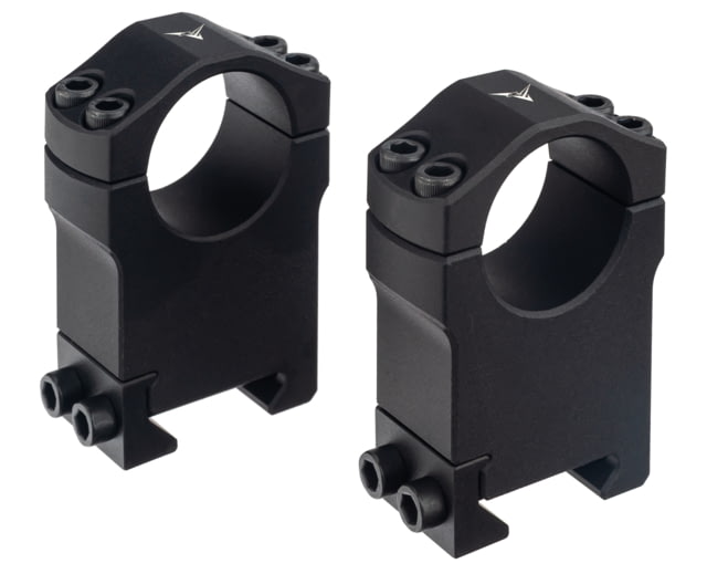 TRYBE Optics Advanced Scope Rings 1 inch Extra High Black - Trybe Optics