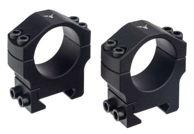 TRYBE Optics Advanced Scope Rings 30mm Medium Black - Trybe Optics