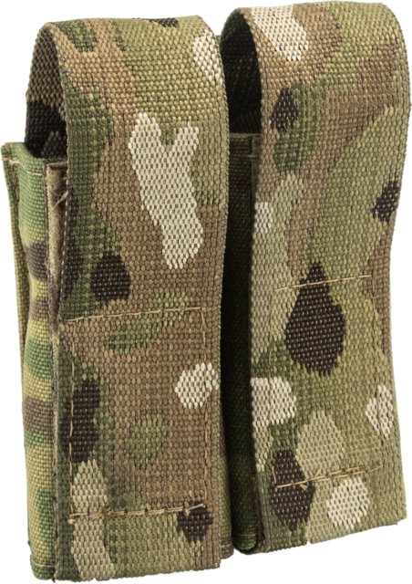 TRYBE Tactical Covered Double Pistol Magazine Pouch Multi Cam - Trybe Tactical