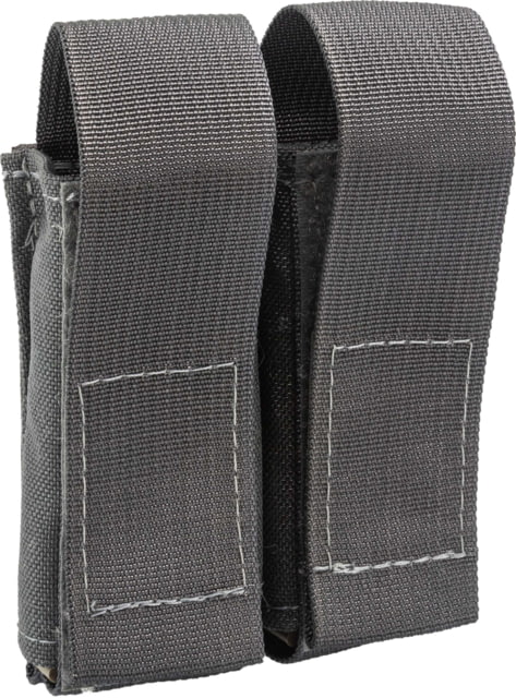 TRYBE Tactical Covered Double Pistol Magazine Pouch Wolf Grey - Trybe Tactical