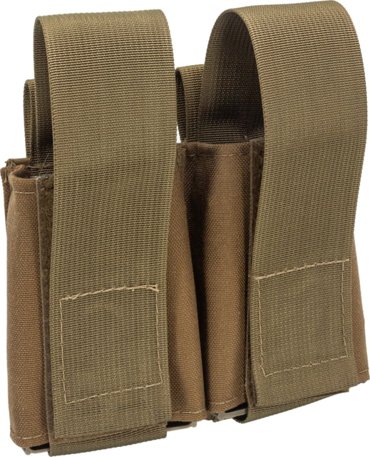 TRYBE Tactical Covered Double Rifle Magazine Pouch Coyote Tan - Trybe Tactical