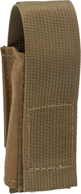TRYBE Tactical Covered Single Pistol Magazine Pouch Coyote Tan - Trybe Tactical