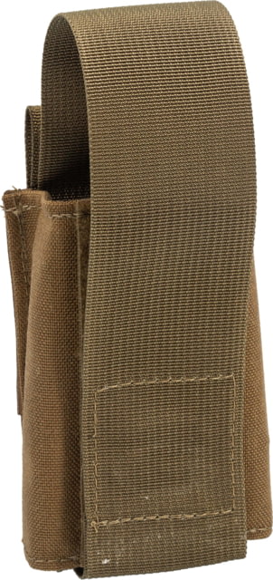 TRYBE Tactical Covered Single Rifle Magazine Pouch Coyote Tan - Trybe Tactical