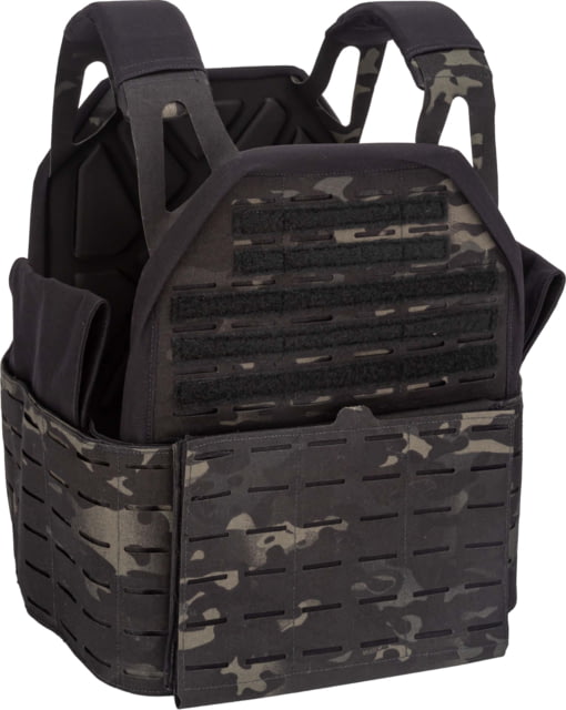 TRYBE Tactical Low-Profile Plate Carrier Multi-Cam Black - Trybe Tactical