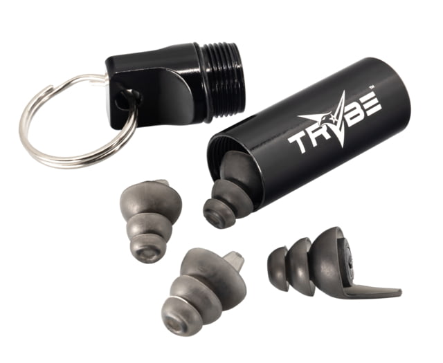 USED TRYBE Tactical Reusable Multi-Purpose Ear Plugs 33dB Universal Fit TRT-EP-SMK EDEMO1 Condition Fair Other - Trybe Tactical