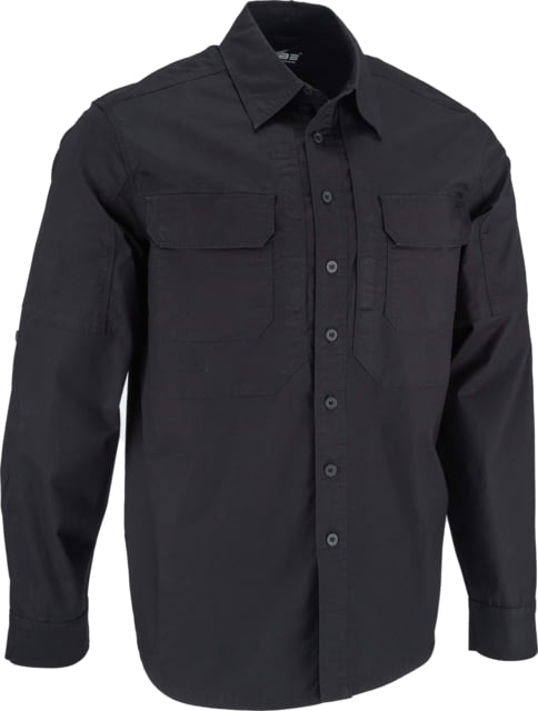 TRYBE Tactical Ultra Utility Long Sleeve Tactical Shirt - Mens Black L
