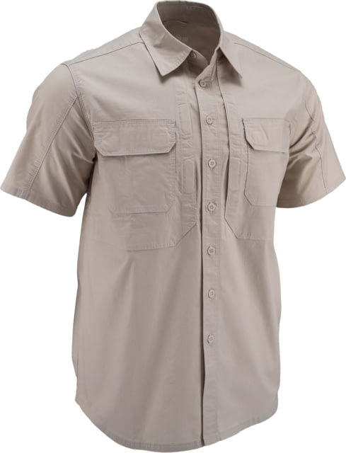 TRYBE Tactical Ultra Utility Short Sleeve Tactical Shirt - Mens Desert Tan S