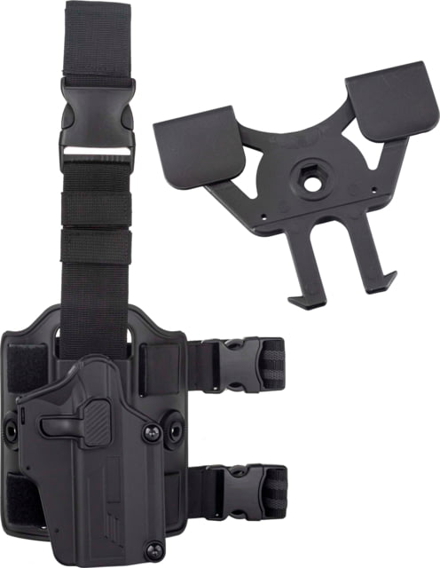 TRYBE Tactical Universal Holster w/ Drop Leg Platform and TRYBE Tactical Molle Attachment - Trybe Tactical