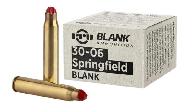 TRZ Trading Inc. PPU Blank Rifle Ammunition .30-06 Sprg Blanks 20/ct - Prvi Partizan