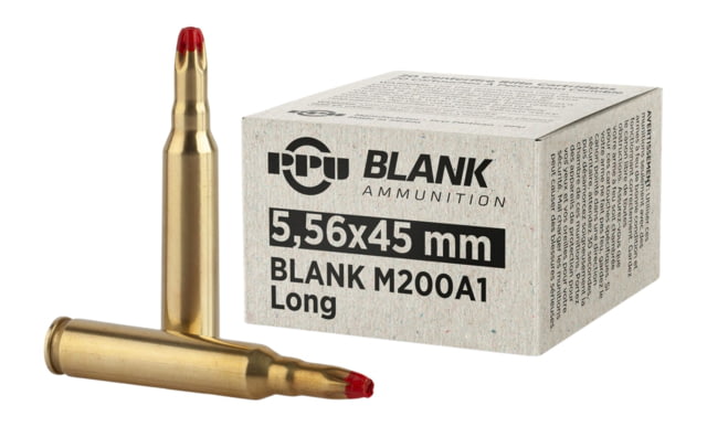 TRZ Trading Inc. PPU Blank Rifle Ammunition 5.56mm M-200 A1 Blanks 20/ct - TRZ Trading
