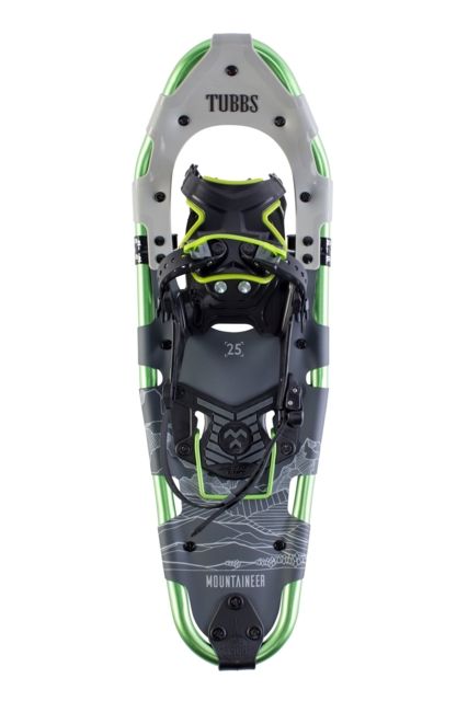 Tubbs Mountaineer Snowshoes - Men's Gray/Green 30in