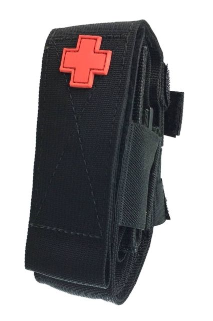 TUFF Products 3 Way Tourniquet Pouch Black - Tuff Products