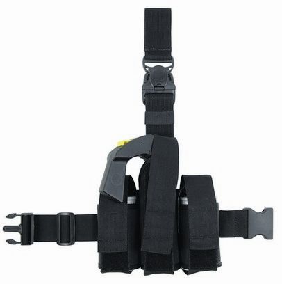 TUFF Products Dual Blast Thigh Holster MK9 Ambidextrous Matte Black - Tuff Products