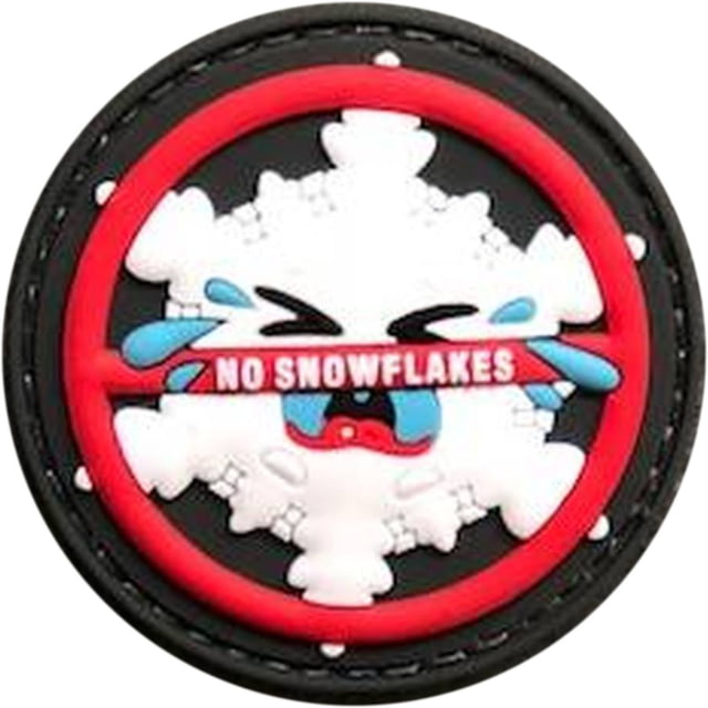 TUFF Products No Snowflakes Patch Blue/White 3 in - Tuff Products