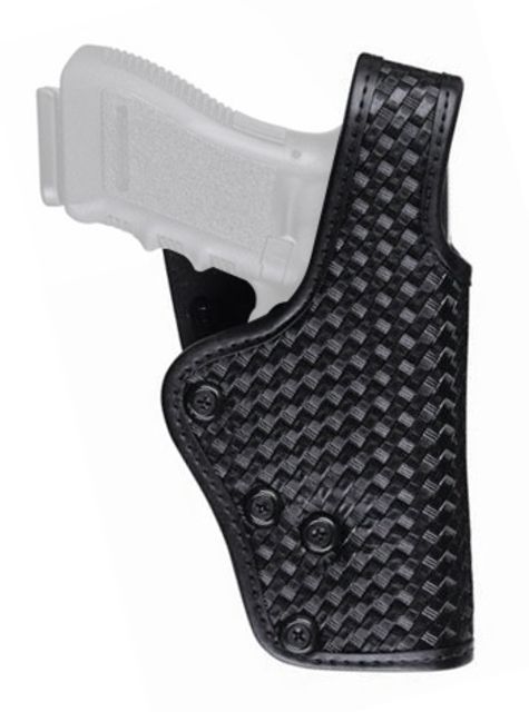 TUFF Products TUFFLOK1 Level 1 Retention Left-Hand Duty Holster Black Basketweave Co1911Bhipwr - Tuff Products
