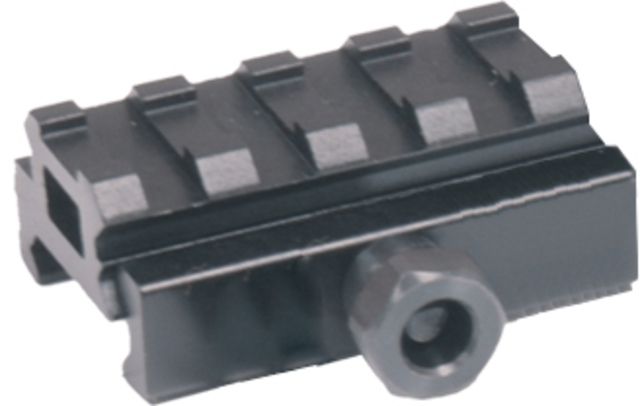 Tuff Zone 0.5in Compact Riser Mount See-Through - 4 Slots - Tuff Zone
