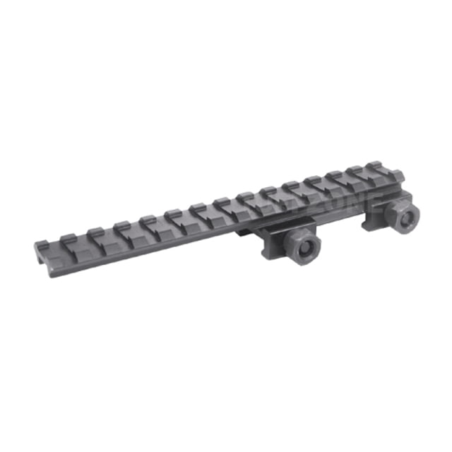 Tuff Zone 0.5in Riser Mount Offset See-Through - 14 Slots - Tuff Zone