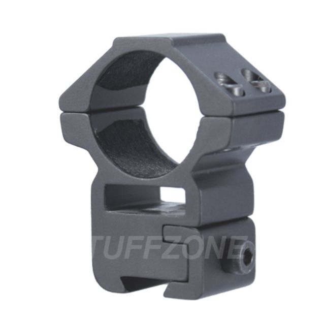 Tuff Zone .22 Type Base Airgun Ring Mount 1in High Profile - Tuff Zone
