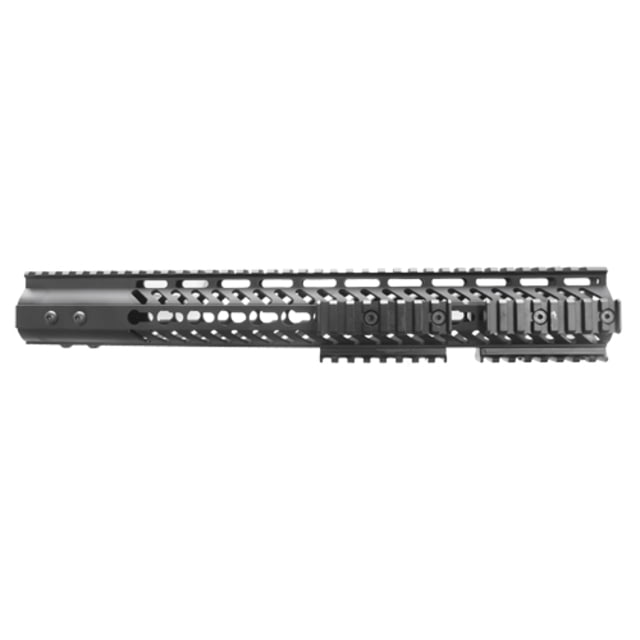 Tuff Zone AR-15 Handguard 15in w/ 6 Rails Slim KeyMod Steel Barrel Nut and Shims - Tuff Zone