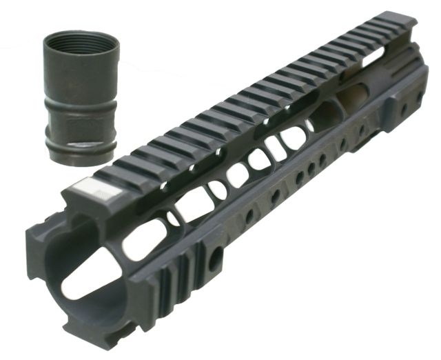 Tuff Zone AR-15 Handguard 15in w/ Short Quads Clamp On KeyMod Free Float - Tuff Zone