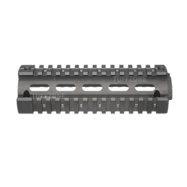 Tuff Zone AR-15/M4/M16 Handguard 7in 2 Piece Quad Rail for Carbine Size - Tuff Zone