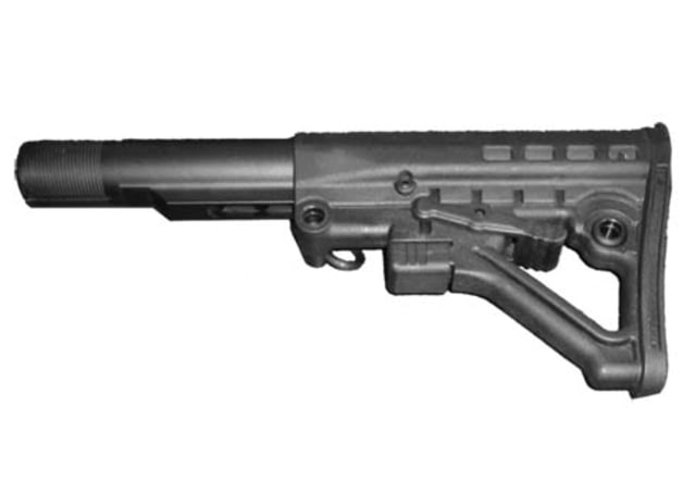 Tuff Zone Collapsible Rifle Stock 6 Positions Polymer - Tuff Zone