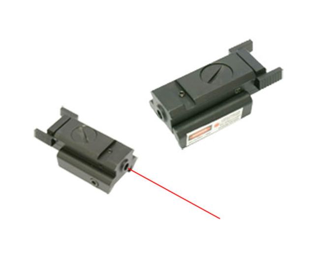 Tuff Zone Compact Red Laser Black Hard Anodize - Tuff Zone