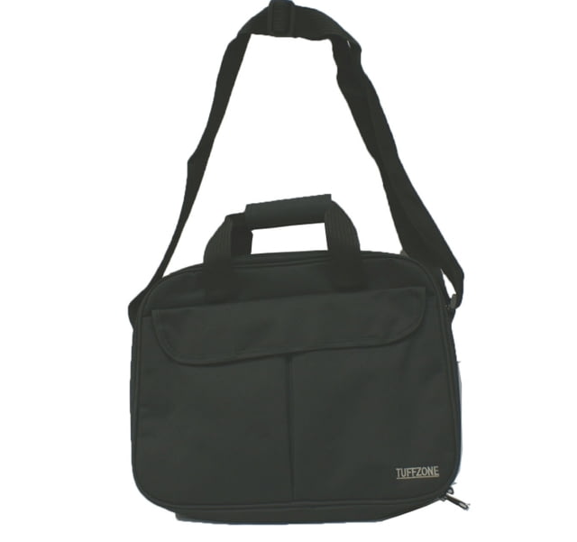 Tuff Zone Deluxe Pistol Gun Case w/ Adjustable Shoulder Strap Black - Tuff Zone